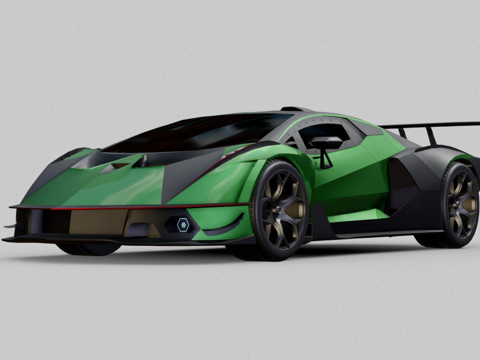  兰博基尼Essenza3d模型 