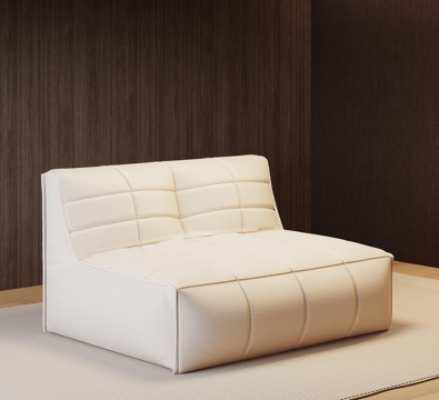  现代懒人沙发 休闲沙发 单人沙发3d模型 