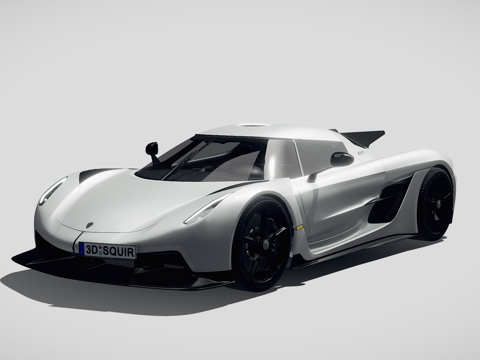  柯尼赛格杰斯科绝对版2020款3d模型 