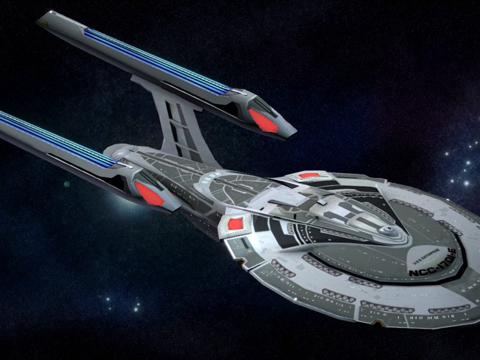  USS企业号（NCC-1701-E）3d模型 