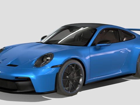  保时捷911 GT3（992款）3d模型 