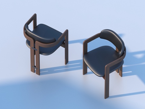  椅 椅子 会议椅 培训椅 餐椅3d模型 