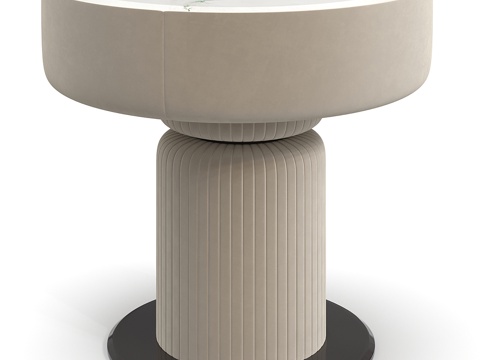 现代简约床头柜 床头柜 简约床头柜 矮柜 装饰柜3d模型