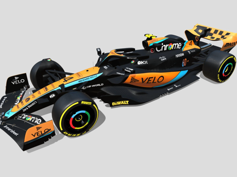  迈凯伦 MCL60 F1 20233d模型 
