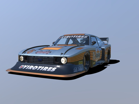  福特 Capri B组3d模型 