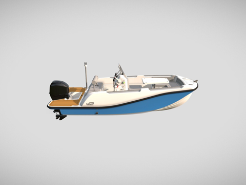  V2boats 50的3D模型3d模型 