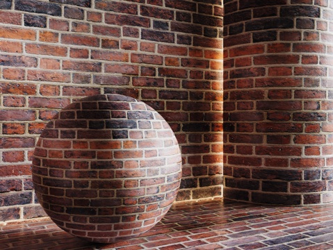 现代砖墙 红砖墙 仿古砖墙 文化砖墙 工业砖墙su模型