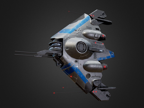  Enif 巡洋舰3d模型 