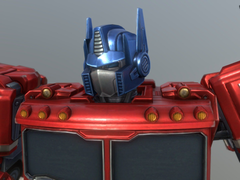  擎天柱 Geb - 神之浩劫3d模型 