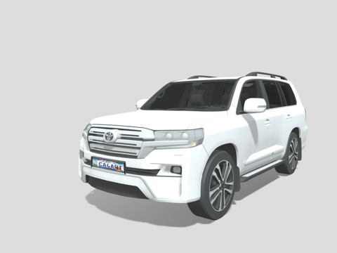  丰田陆地巡洋舰 J200 20173d模型 