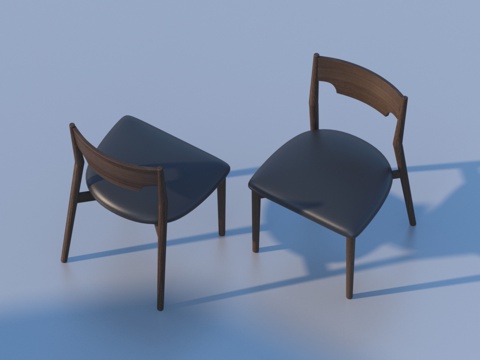  椅 椅子 会议椅 培训椅 餐椅3d模型 