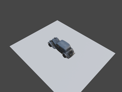  雪铁龙牵引前驱 - 德国陆军二战3d模型 