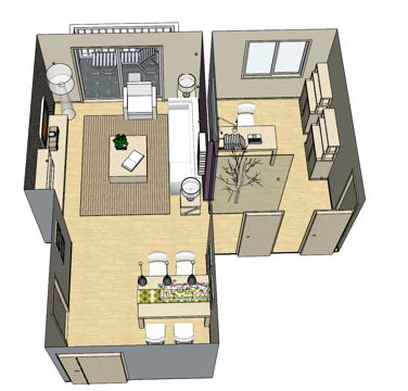 家装 家装方案 室内设计 模型su模型