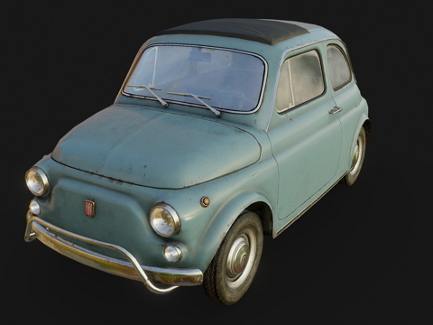  菲亚特5003d模型 