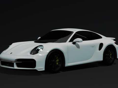  保时捷911 Turbo S3d模型 