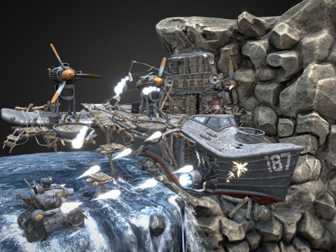  T-770铁之勇战斗！，来自合金弹头13d模型 