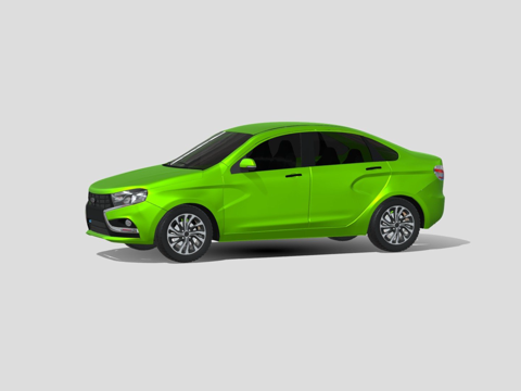  拉达维斯塔3d模型 