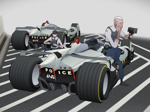  无聊的换班3d模型 