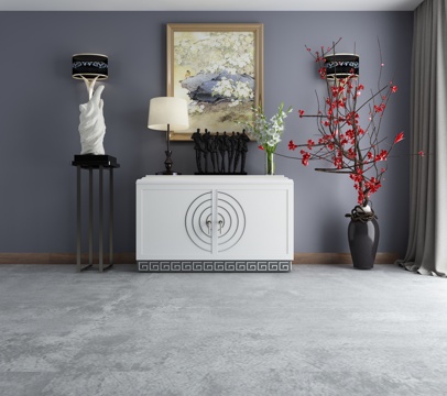  中式端景柜玄关柜组合3d模型 