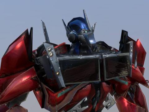  擎天柱 - 变形金刚领袖3d模型 