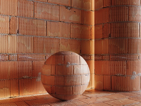  现代砖墙 红砖墙 仿古砖墙 文化砖墙 工业砖墙3d模型 