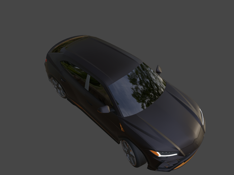  兰博基尼Urus - SDC碳纤维版3d模型 