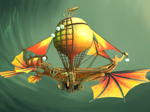  桃色气球（礼物）3d模型 