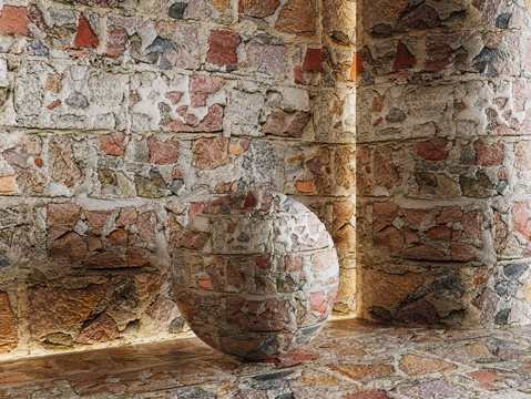  现代砖墙 红砖墙 仿古砖墙 文化砖墙 工业砖墙3d模型 