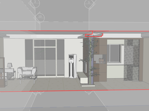 家装 家装方案 室内设计 模型su模型