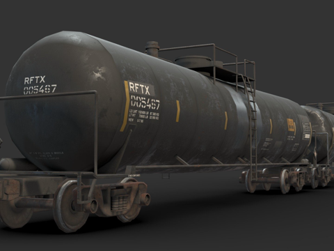  英尺坦克车3d模型 