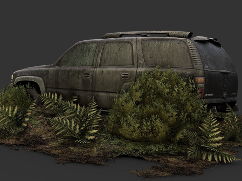  蔓生 SUV3d模型 