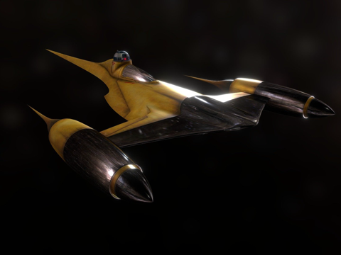  纳布星际战斗机3d模型 