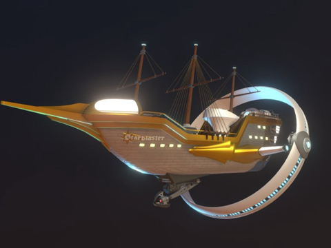  =星际爆破者= - 冒险地带3d模型 