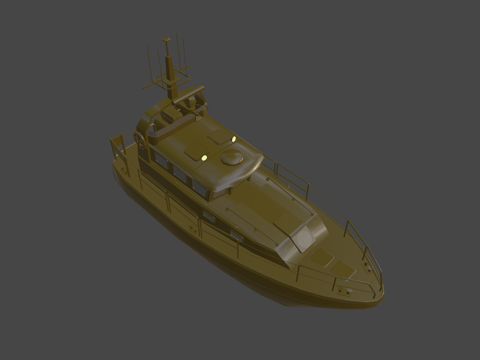  海上救援队3d模型 