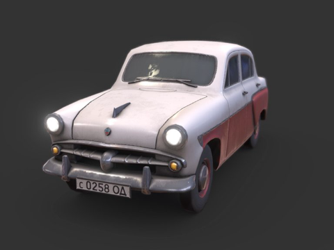  莫斯科人4023d模型 