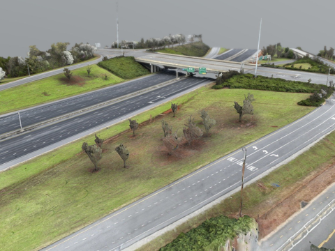  州际立交桥3d模型 