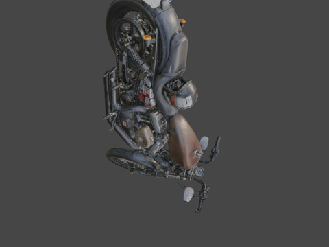  Señor摩托车-摄影测量扫描3d模型 