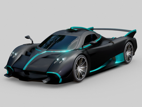  帕加尼 Huayra R3d模型 