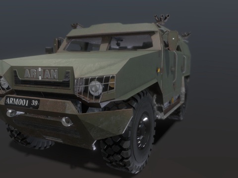  ARHAN P51 =VALTRA=3d模型 