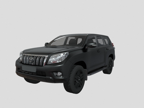  丰田普拉多2010款3D模型3d模型 