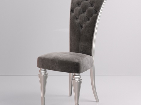  简欧餐椅 餐椅 单椅3d模型 