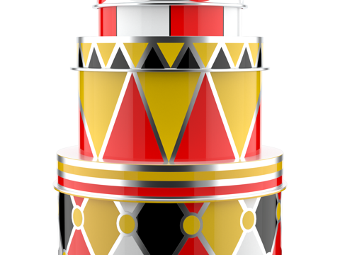  ALESSI艾烈希/马戏团储物盒免费3d模型 