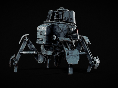  骠骑兵坦克3d模型 