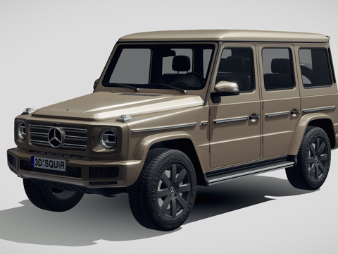  梅赛德斯G级2019年款3d模型 