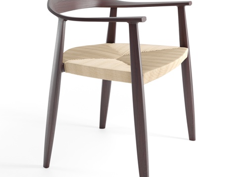  新中式休闲椅 单人椅3d模型 