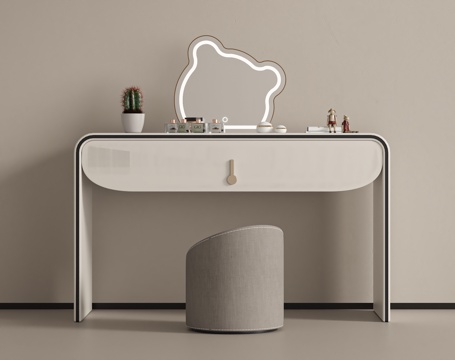 现代梳妆台su模型