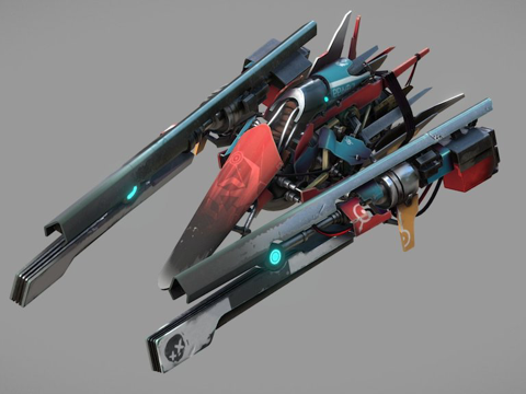  废土猎人 - 车辆3d模型 