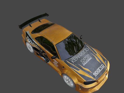  埃迪的天空线R343d模型 