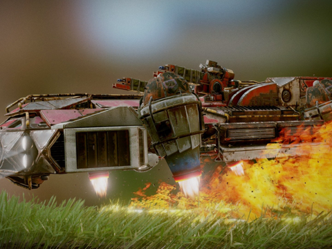  DeLirium TMS. Crossout -=发明家=包3d模型 