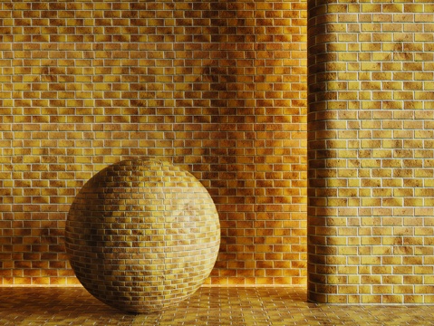  现代砖墙 青石砖墙 脏旧砖墙 仿古砖墙 工业砖墙su模型 